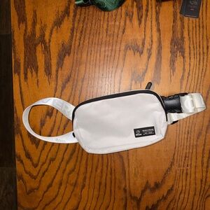 Polar White WOLFpak Crossbody Bag with Black Accents